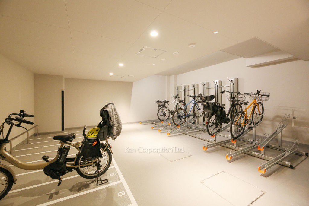 ウェリス市谷加賀町の写真 駐輪場