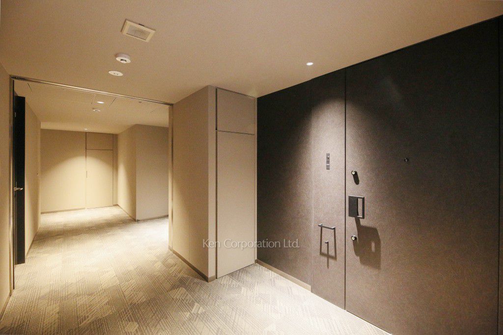ウェリス市谷加賀町の写真 共用廊下