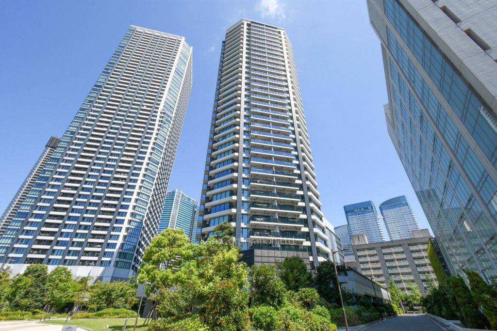 ベイサイドタワー晴海の写真 外観ひき