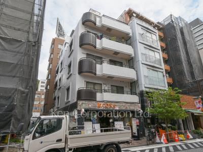 ストーク麻布十番の写真 外観ひき