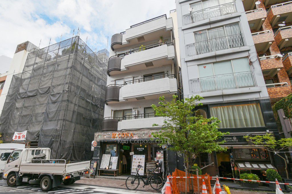 ストーク麻布十番の写真 外観ひき