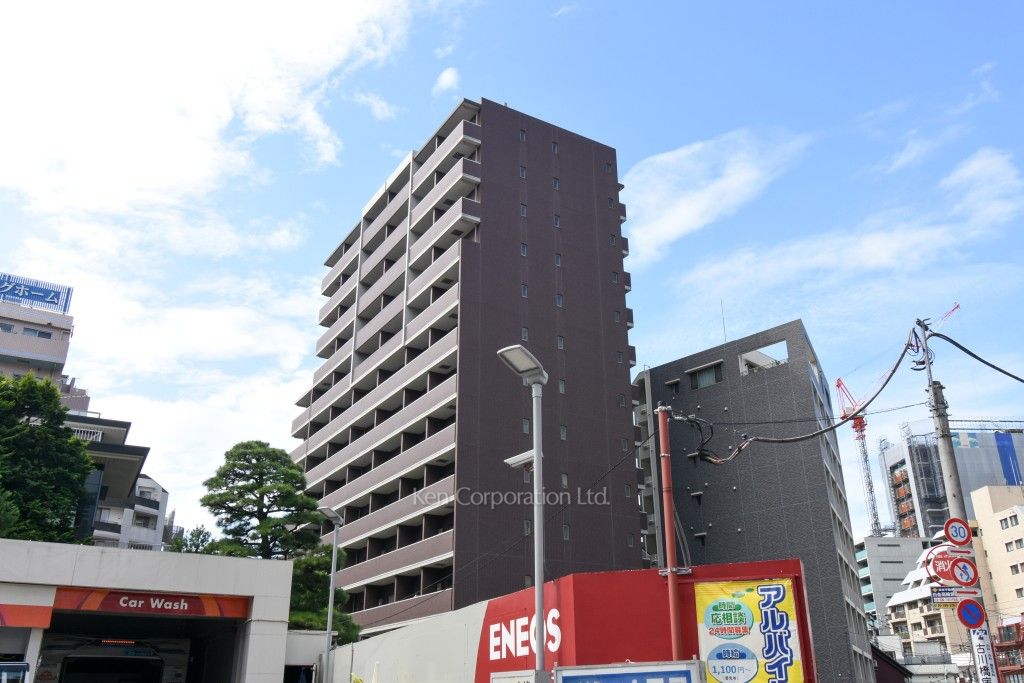 クロスレジデンス白金高輪の写真 外観ひき