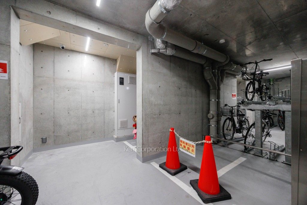 ウェルスクエアイズム恵比寿の写真 バイク置き場