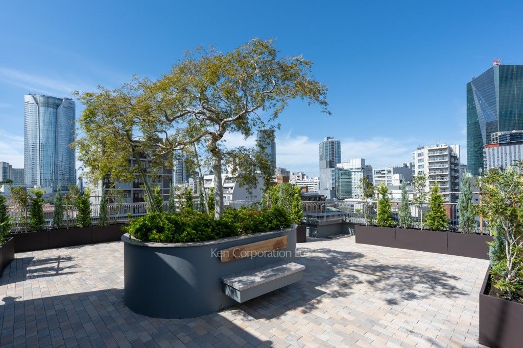 ロイヤルシーズン麻布永坂の写真  屋上テラス