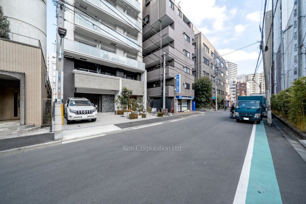 エンテヴィレ南麻布の写真 前面道路