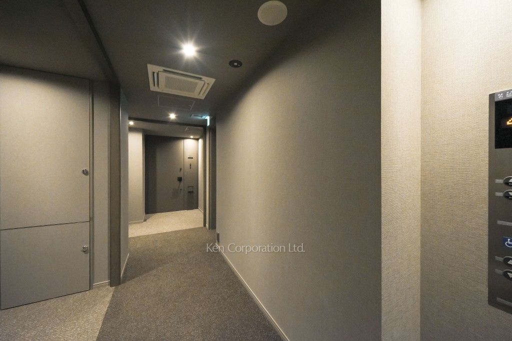 グランドメゾン白金高輪パークフロントの写真 共用廊下