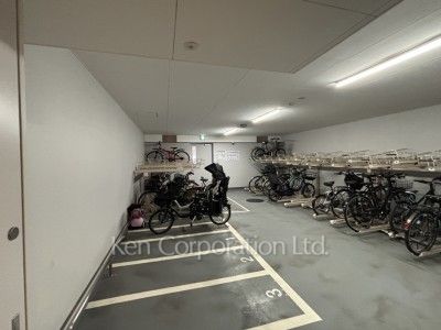 アトラス市ヶ谷の写真 駐輪場