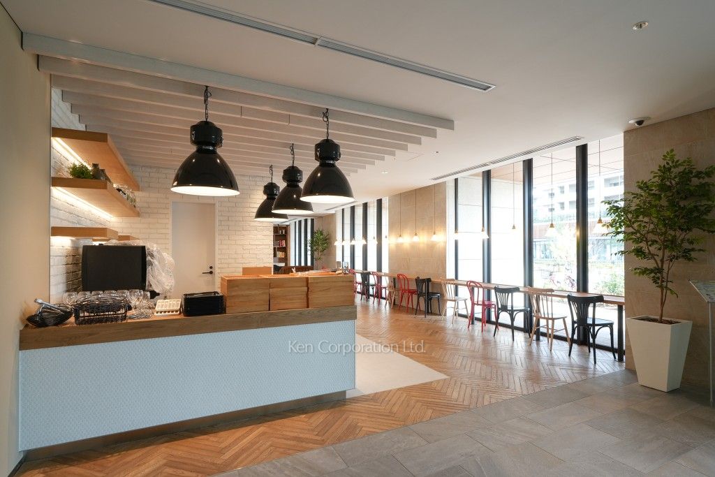 HARUMI FLAG SUN VILLAGEの写真  カフェラウンジ