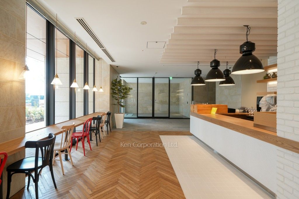 HARUMI FLAG SUN VILLAGEの写真  カフェラウンジ