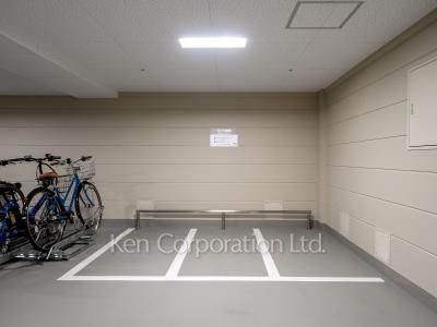 サンウッドウエリス品川御殿山の写真  バイク置き場