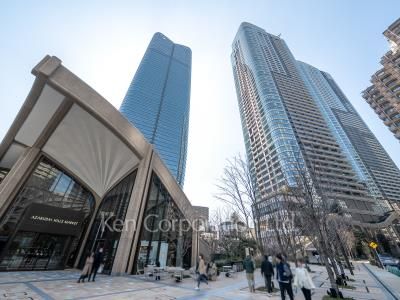 麻布台ヒルズ レジデンスBの写真  外観ひき