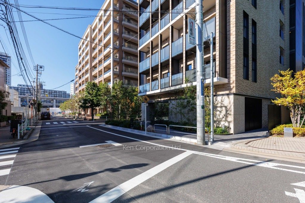 アトラス麻布十番の写真  前面道路