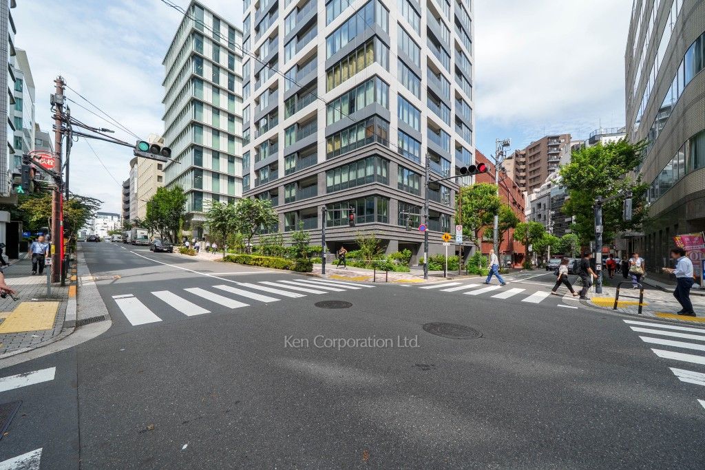Brillia二番町の写真  前面道路