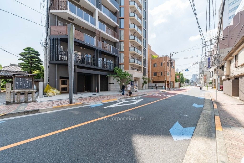 La Perla Takanawaの写真 前面道路