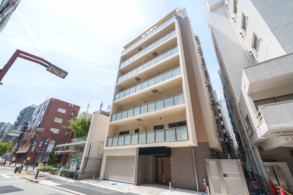 Raum麻布十番の写真 外観ひき