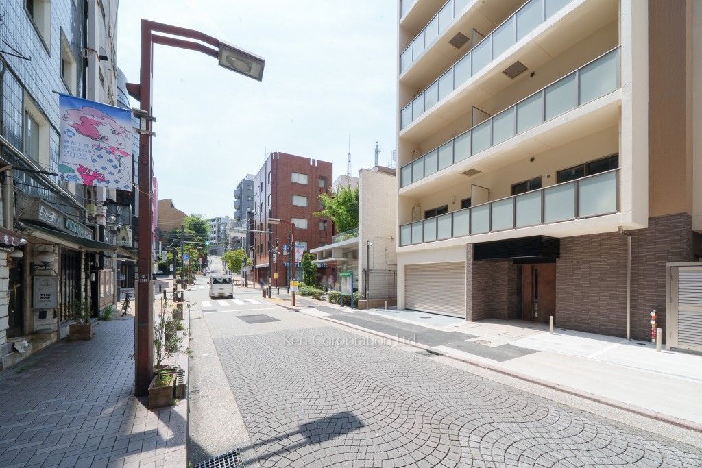 Raum麻布十番の写真 前面道路