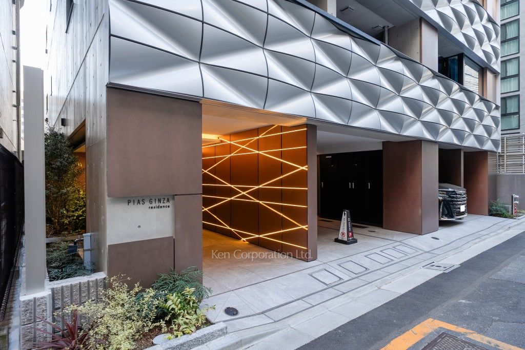 ピアース銀座レジデンスの写真 外観より