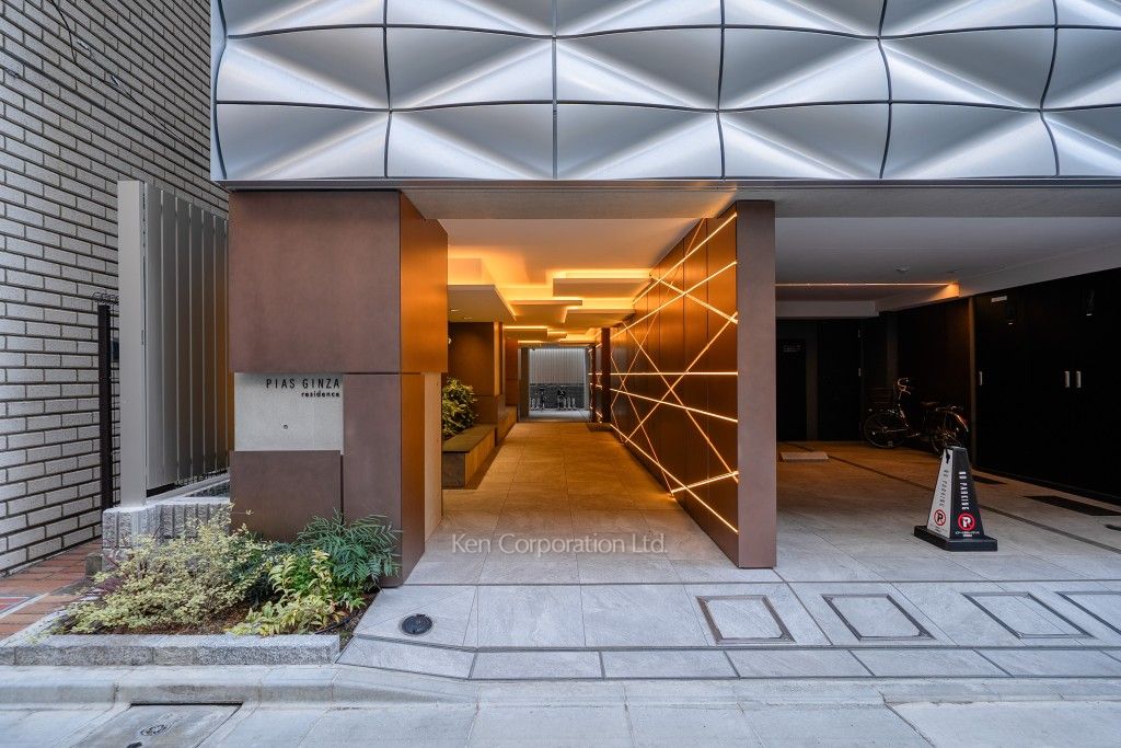 ピアース銀座レジデンスの写真 外観より