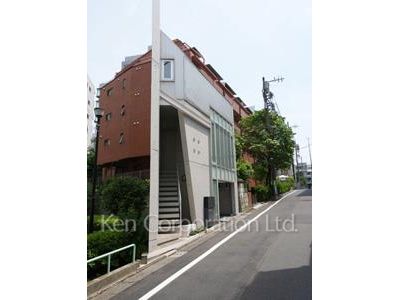 北参道パークビルの写真 外観ひき