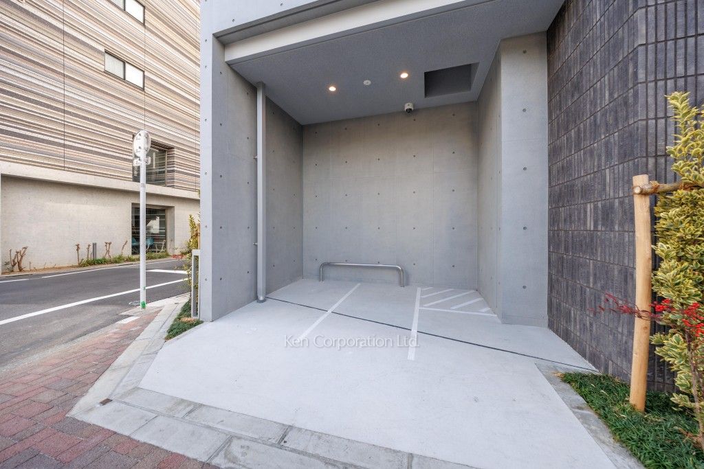 デュオフラッツ池尻大橋の写真  バイク置き場