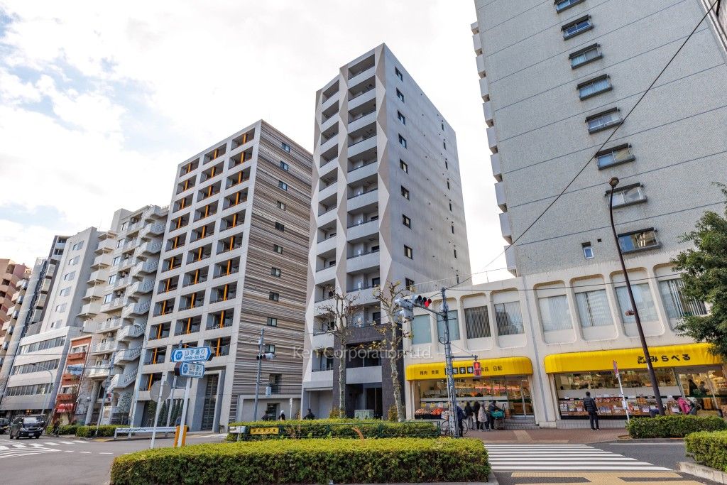 デュオフラッツ池尻大橋の写真  外観ひき