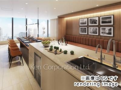 TAKANAWA GATEWAY CITY RESIDENCE（高輪ゲートウェイシティレジデンス）の写真 スカイキッチン　外観その他　※画像はCGです