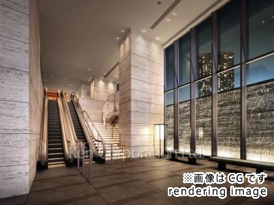 TAKANAWA GATEWAY CITY RESIDENCE（高輪ゲートウェイシティレジデンス）の写真 エントランス　※画像はCGです