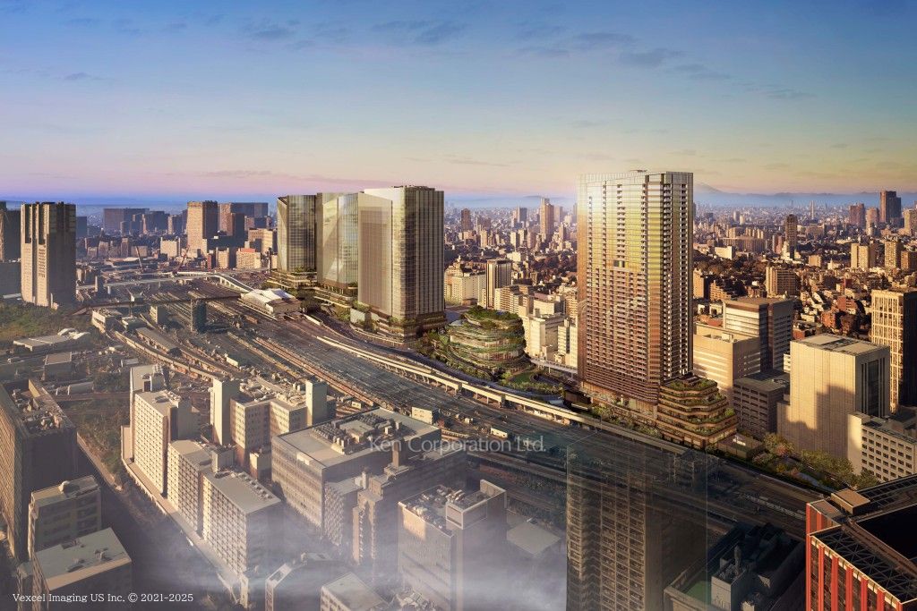 TAKANAWA GATEWAY CITY RESIDENCE（高輪ゲートウェイシティレジデンス）の写真 外観（完成予想図）