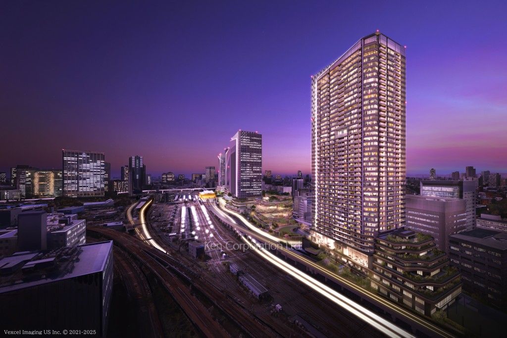 TAKANAWA GATEWAY CITY RESIDENCE（高輪ゲートウェイシティレジデンス）の写真 外観（完成予想図）