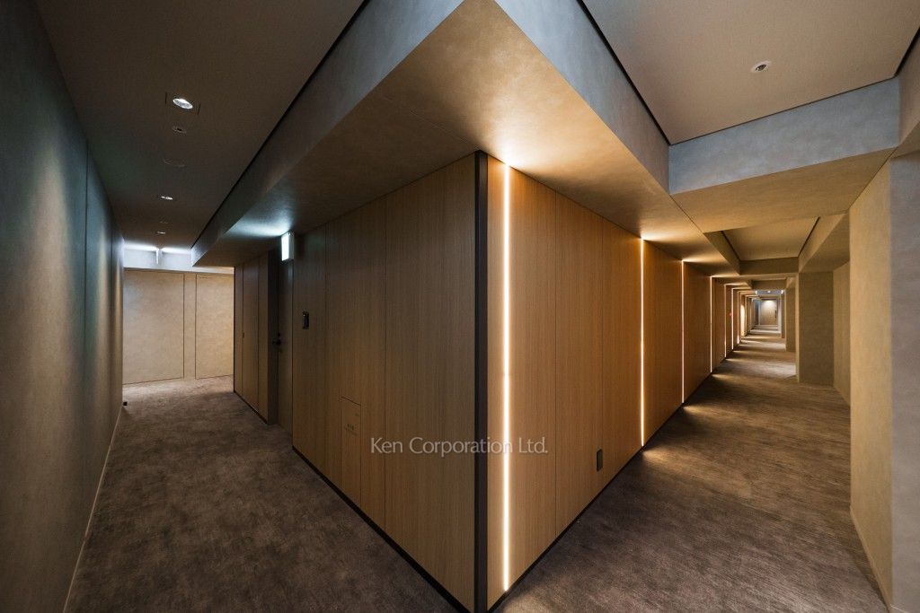 OIMACHI TRACKS RESIDENCE（大井町トラックスレジデンス）の写真 24F 廊下