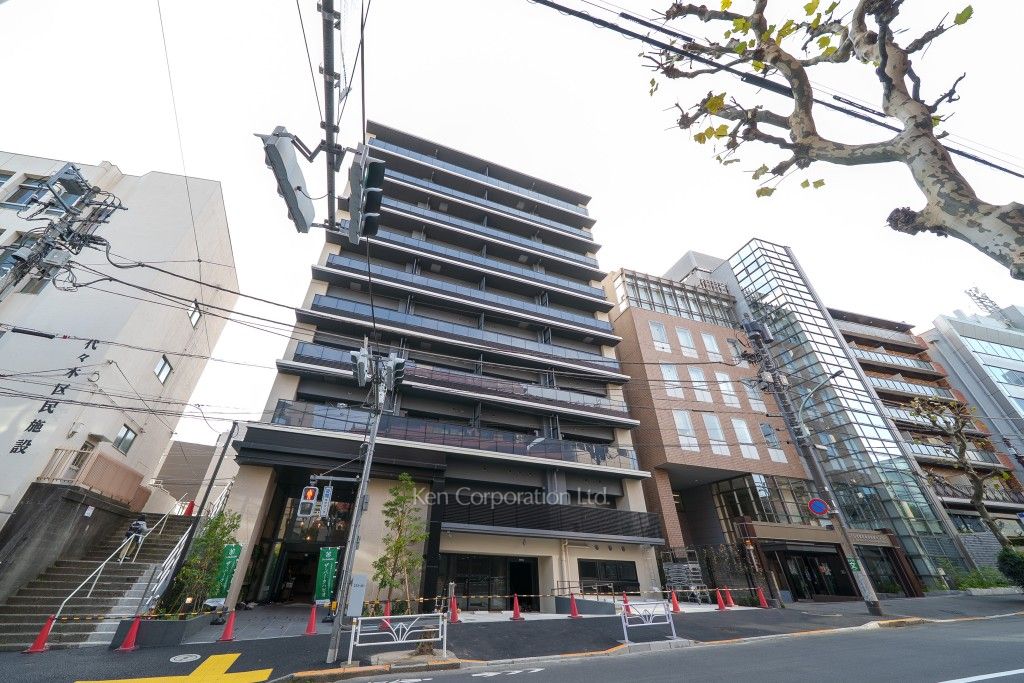 ザ・パークハビオ代々木の写真  外観ひき