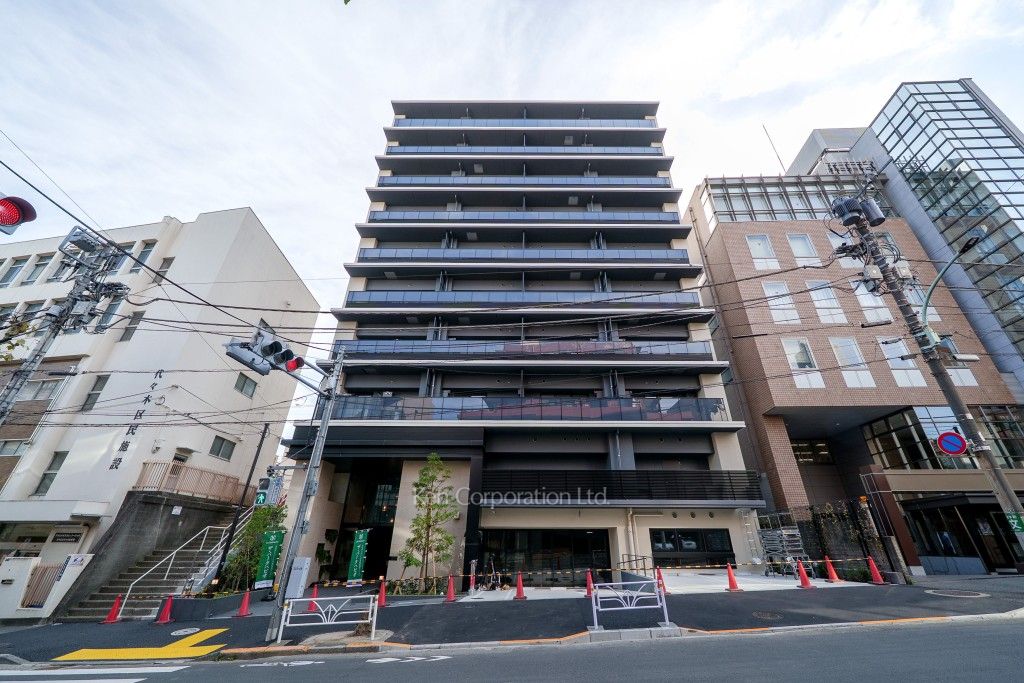 ザ・パークハビオ代々木の写真  外観ひき