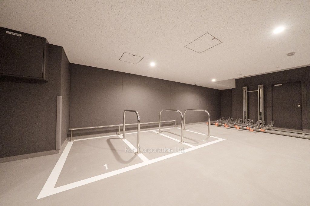 ザ・パークハビオ代々木の写真  バイク置き場