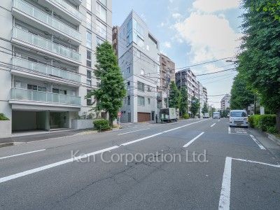 イプセ広尾の写真 前面道路