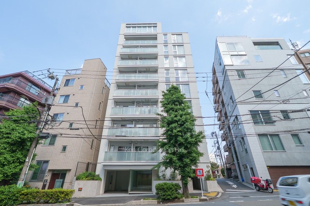 イプセ広尾の写真 外観ひき