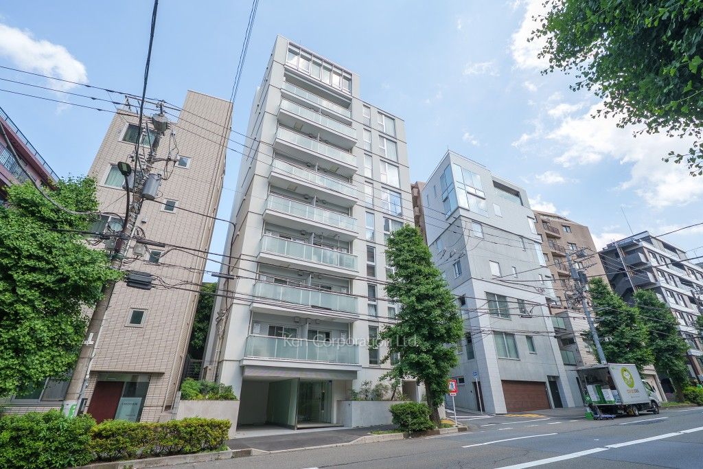 イプセ広尾の写真 外観ひき