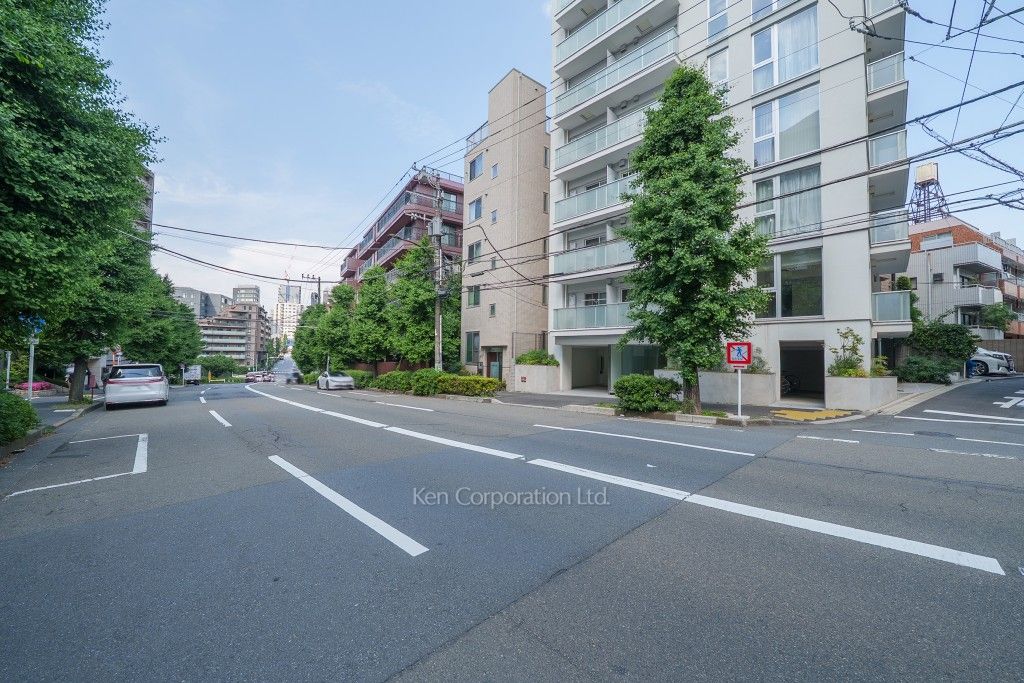 イプセ広尾の写真 前面道路