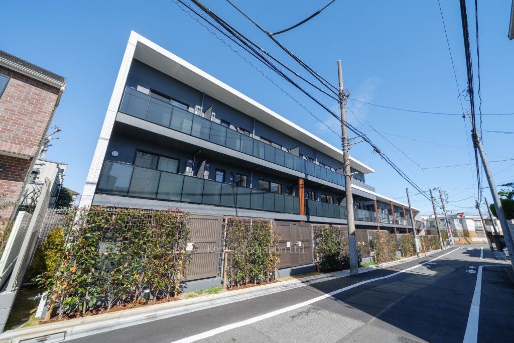 アジールコート都立大学の写真 外観ひき