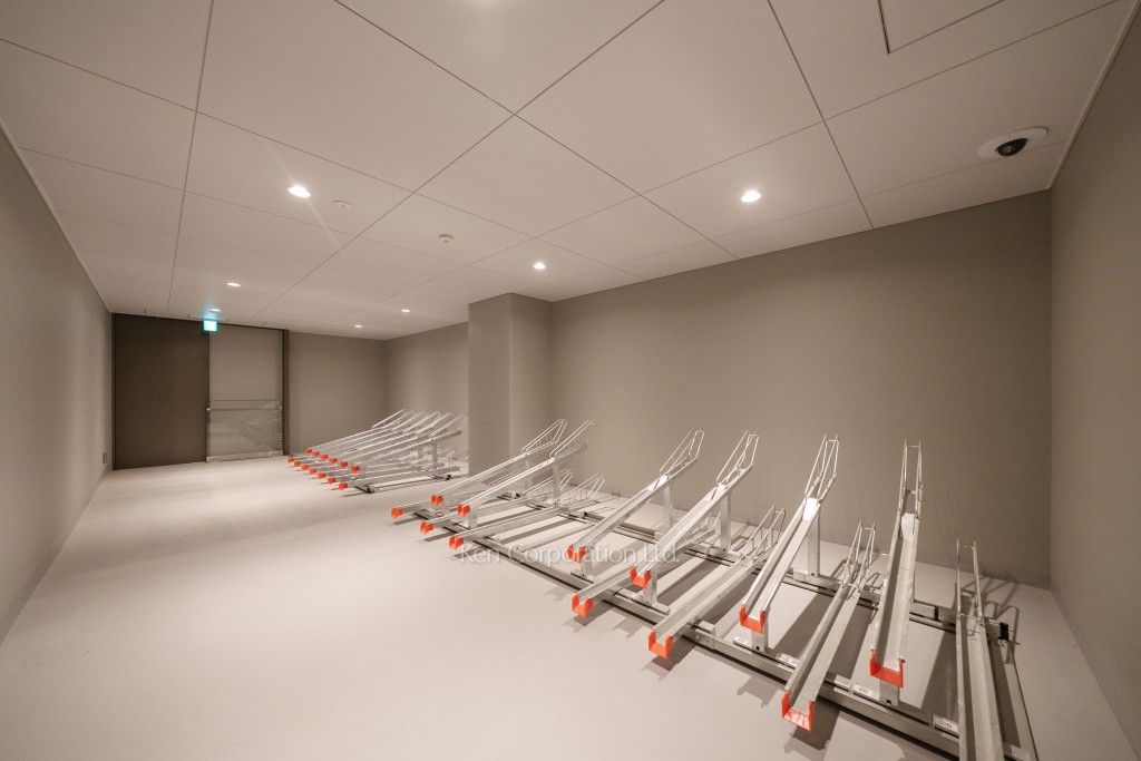 the UPPERHOUSE SHIROKANEの写真  駐輪場