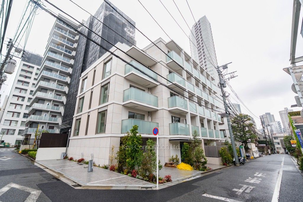 イプセ白金台の写真 外観ひき