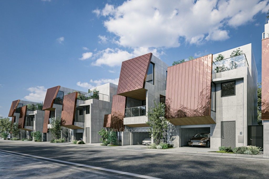 THE GRANDUO HANEGIの写真  外観（完成予想図）