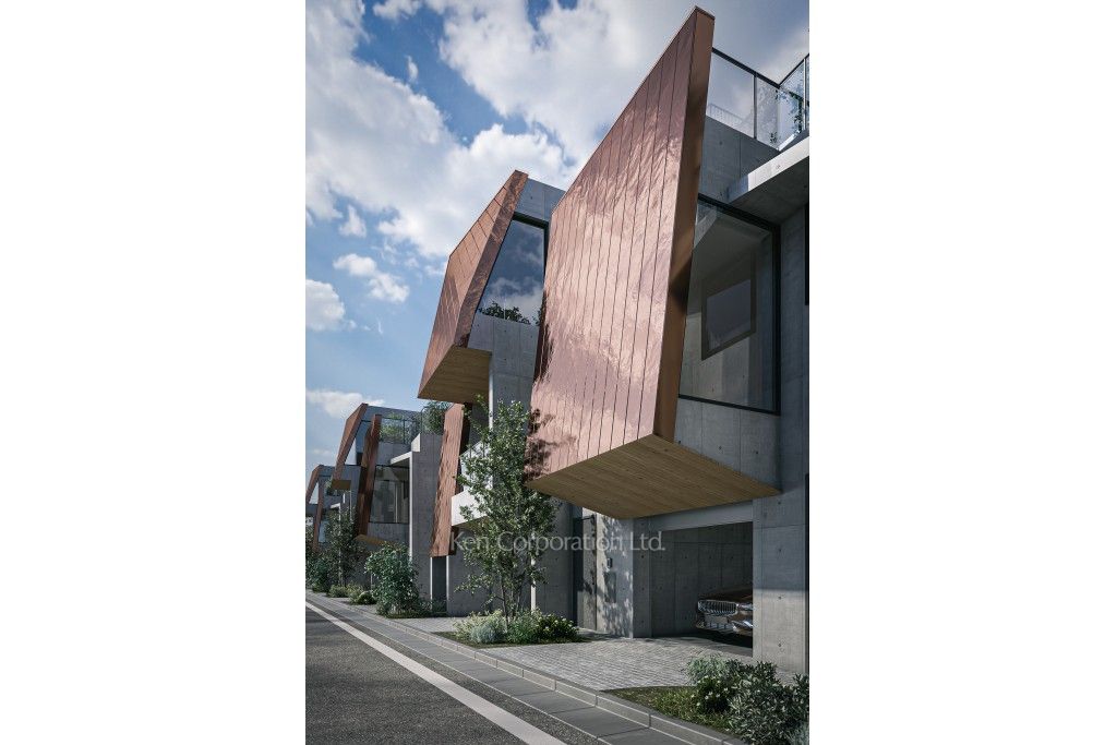 THE GRANDUO HANEGIの写真  外観（完成予想図）