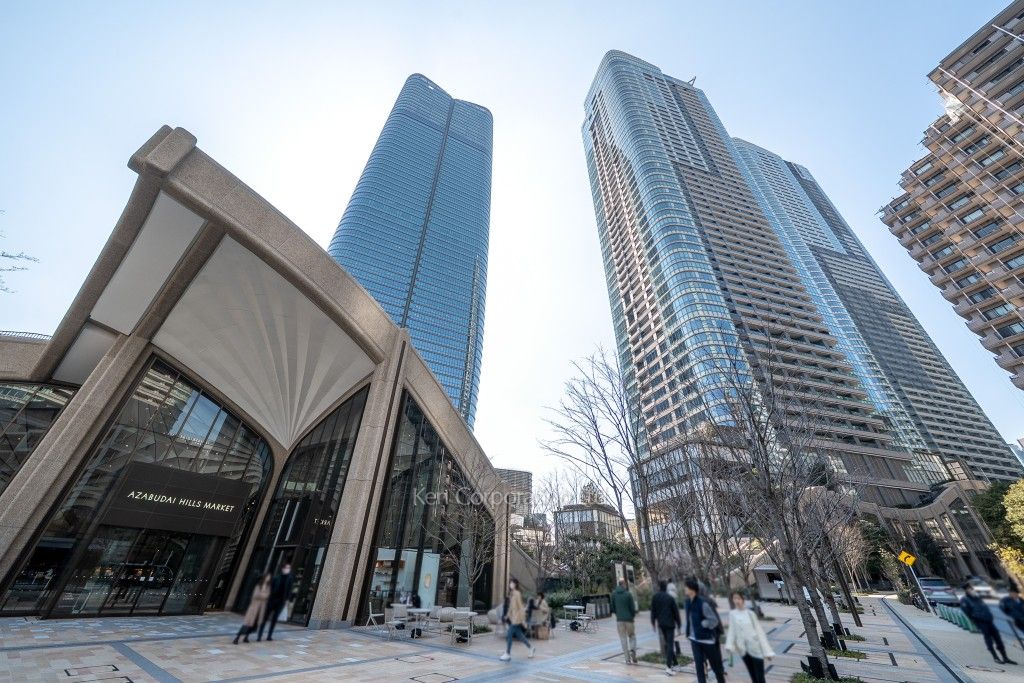 麻布台ヒルズ レジデンスBの写真 外観ひき