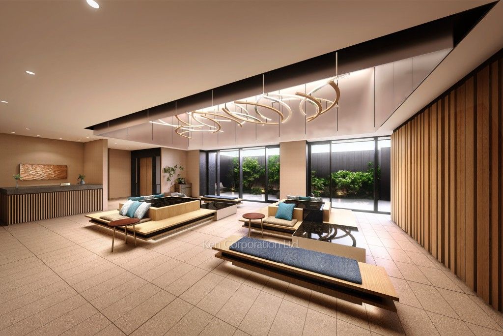 OIMACHI TRACKS RESIDENCE(SOHOフロア)の写真 エントランス　※画像はCGです