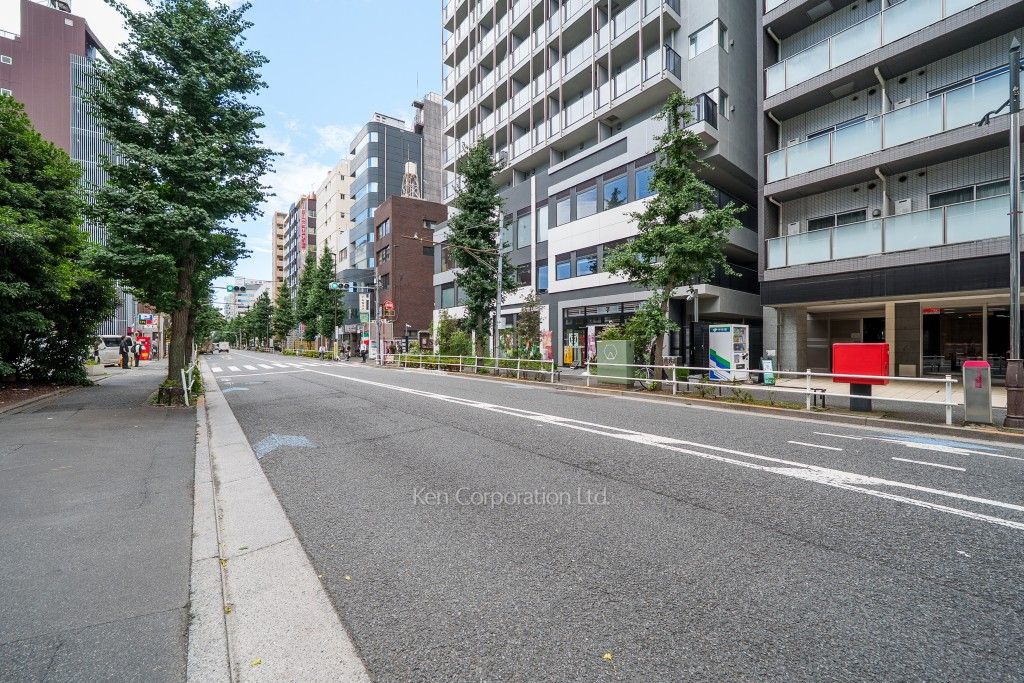 ルフォンプログレ北新宿の写真  前面道路