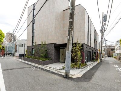 GLOBE NISHIAZABUの写真 前面道路