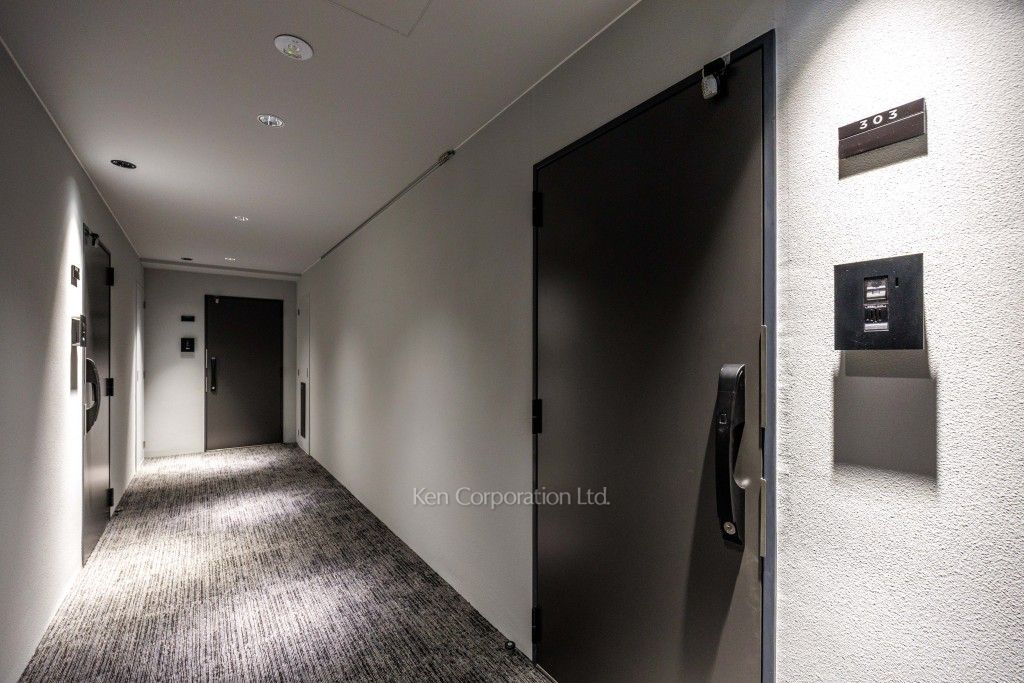 GLOBE NISHIAZABUの写真 共用廊下