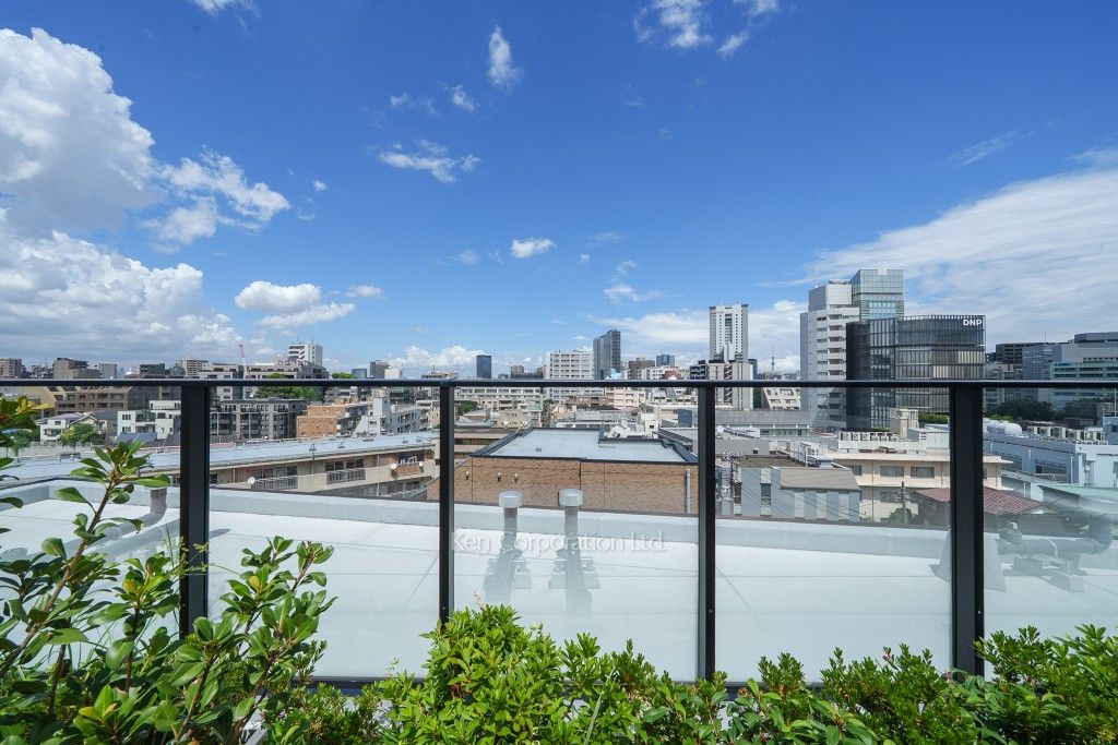 ザ・パークハビオSOHO市谷左内町の写真 眺望（共用部から）