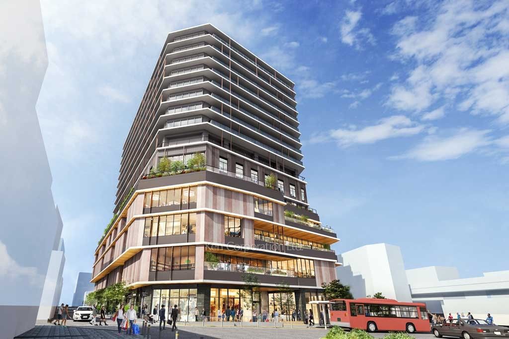 JIYUGAOKA MUSE SQUARE THE RESIDENCEの写真  外観ひき