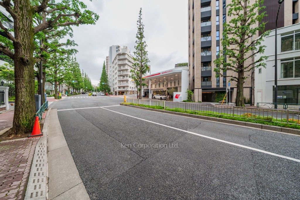 ブランズ白金台五丁目の写真  前面道路